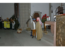 Kinderchristmette mit Krippenspiel (Foto: Karl-Franz Thiede)